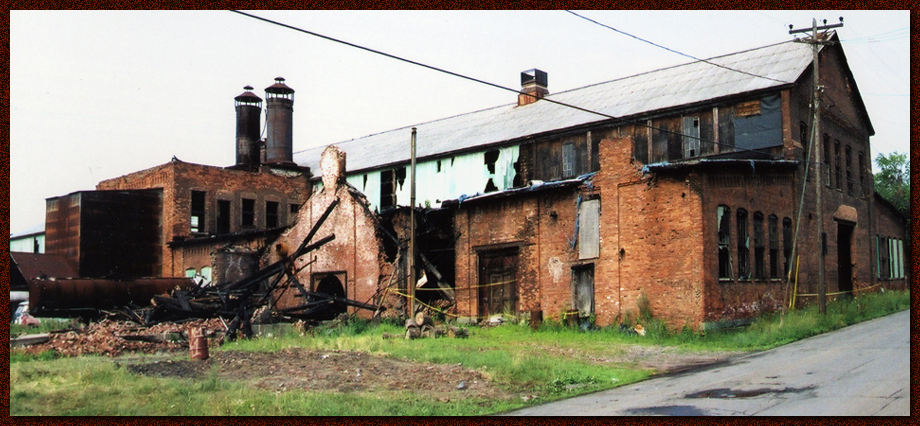 Rensselaer Iron Works After 2005 Fire