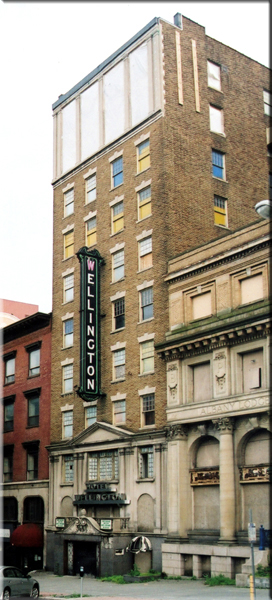 Albany's Wellington Hotel is located at 136 State Street